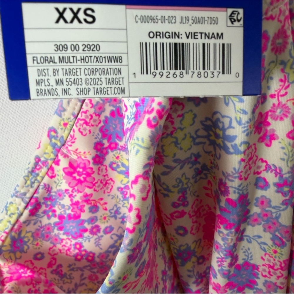 JoyLab™ Women's Floral Print High-Rise Piped Leggings - Pink M, L & XXL - Picture 14 of 16